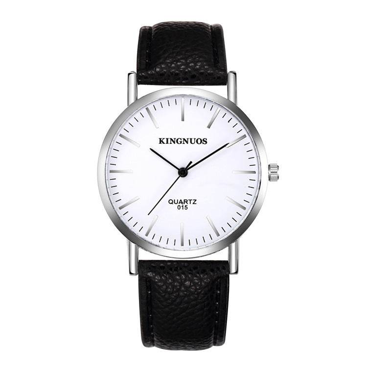 Ultrathin Couple Belt Watch - Stylish Unisex Design for Men & Women - Buy Center