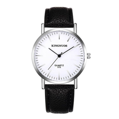 Ultrathin Couple Belt Watch - Stylish Unisex Design for Men & Women - Buy Center