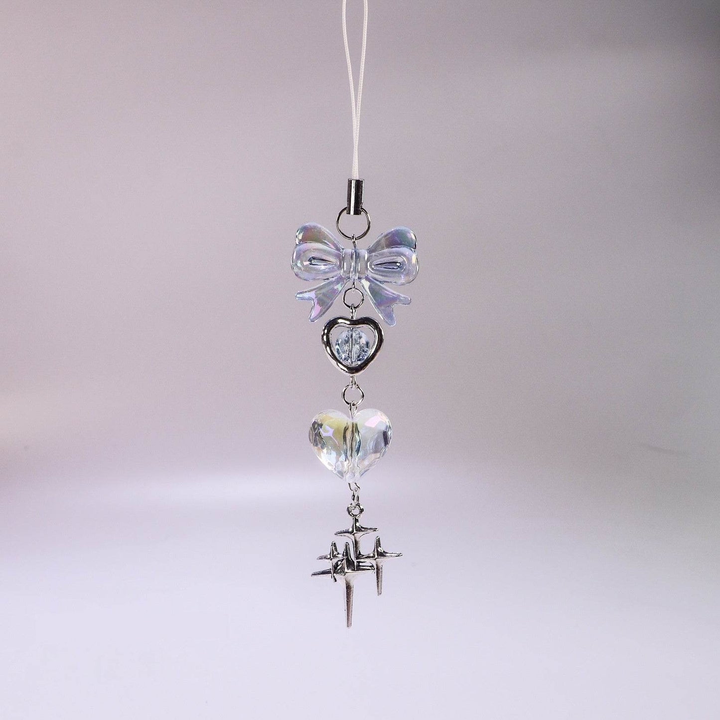 Handmade Blue Clear Heart Beads - Unique Ornaments for Home Decor 2025 - Buy Center