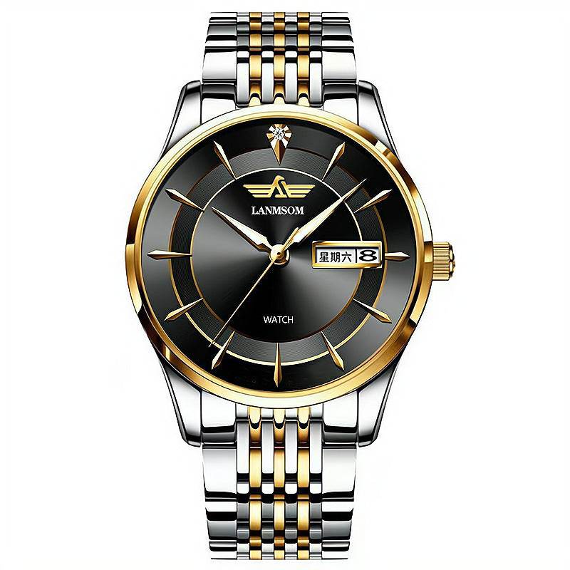 Buycenter Men's Automatic Watch - Waterproof, Stylish Calendar Design - Buy Center