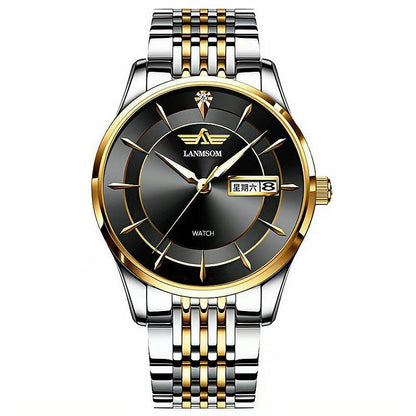 Buycenter Men's Automatic Watch - Waterproof, Stylish Calendar Design - Buy Center