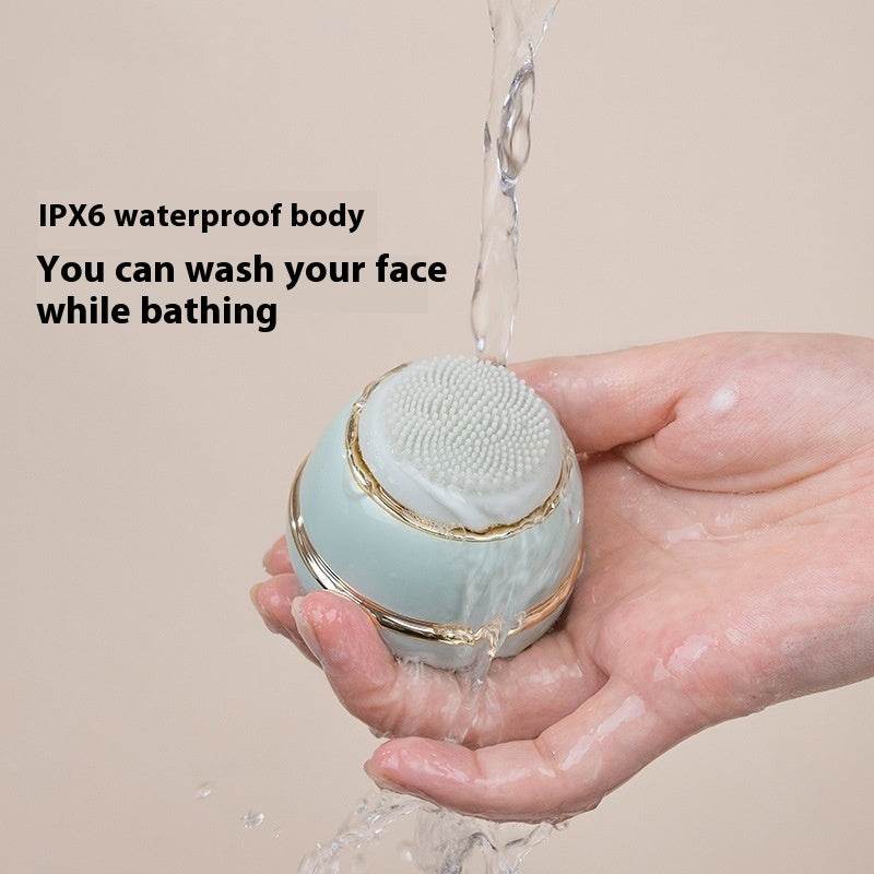 Electric Silicone Facial Cleaner - Ultrasonic Vibration Beauty Tool - Buy Center