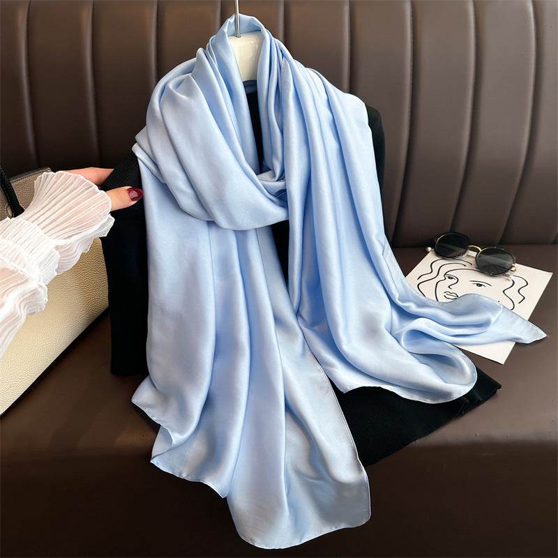 Pure Color Long Scarves - Women's Spring Autumn All-Match Accessory - Buy Center