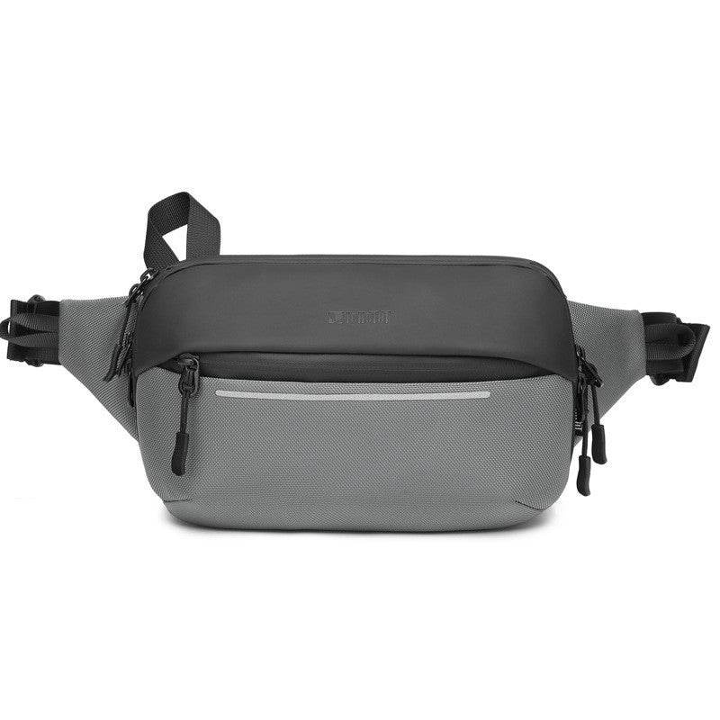 Korean Version Men's Waist Bag - Stylish Expandable Messenger for 2025 - Buy Center