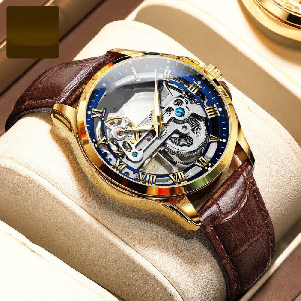 Buycenter Men's Waterproof Luminous Mechanical Watch - Fashion Style, 41mm Dial - Buy Center