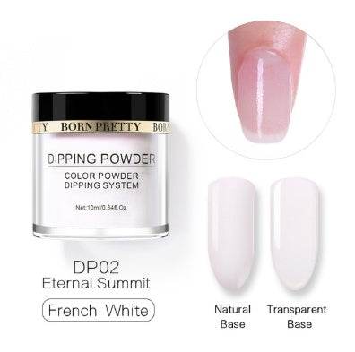 Dipping Nail Powders Set - Gradient & French Art, Long Lasting Finish - Buy Center