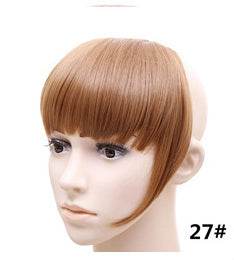Stylish Synthetic Hair Bangs - Easy Apply Blunt Cut Hairpiece Accessory - Buy Center