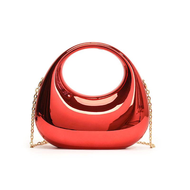 Small Acrylic Gold Handbag - Trendy Shoulder Bag for Daily Use - Buy Center