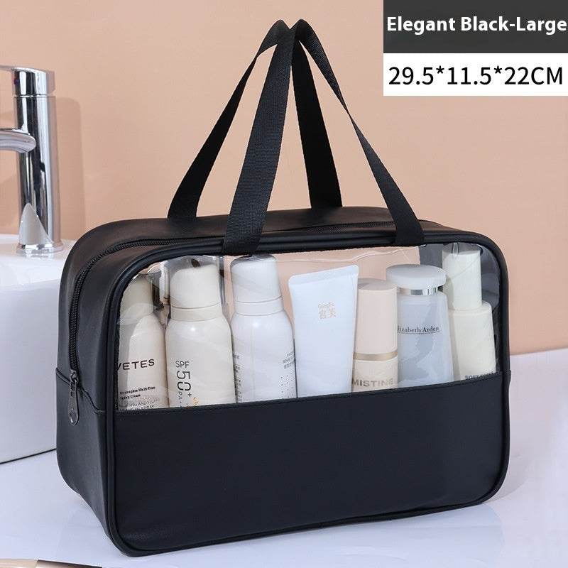 Large Capacity Transparent Cosmetic Bag - Waterproof & Stylish Organizer - Buy Center