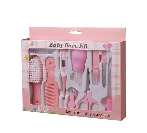 10-Piece Baby Care Set - Thermometer, Grooming Tools for New Parents - Buy Center