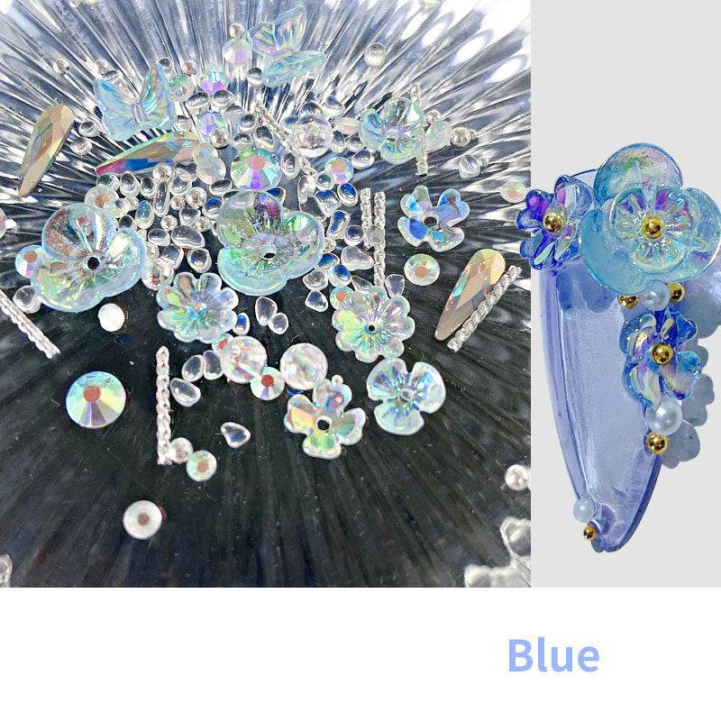 Frozen Flower Butterfly Nail Art - Unique 15g Sequins for Stunning Designs - Buy Center