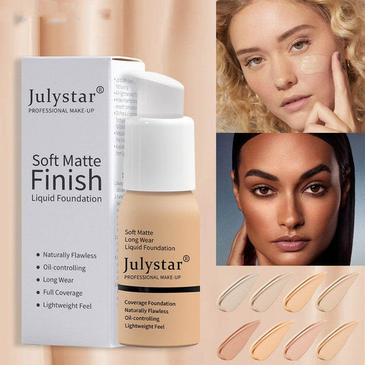 Waterproof Liquid Foundation - Long-Lasting Concealer for Flawless Skin - Buy Center