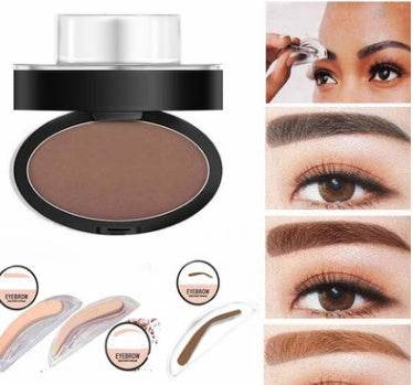 Eyebrow Powder Stamp Tint Kit - Quick Waterproof Makeup for All Skin Tones - Buy Center