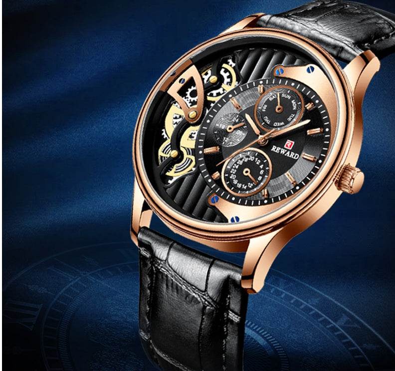 Buycenter Men's Waterproof Quartz Watch - Stylish & Durable Casual Timepiece - Buy Center