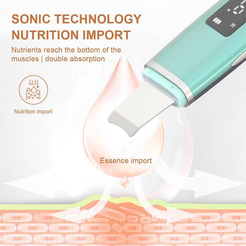 Ultrasonic Blackhead Remover - Deep Cleansing Scrubber & Lifting Device - Buy Center