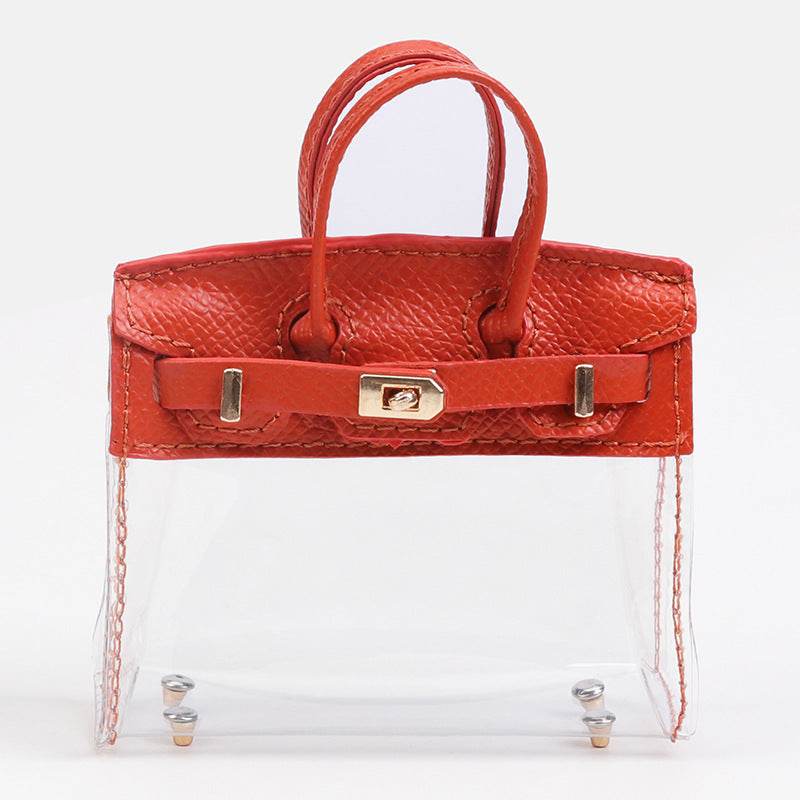 Trendy Transparent Handbag Clutch - Stylish Internet Celebrity Accessory - Buy Center