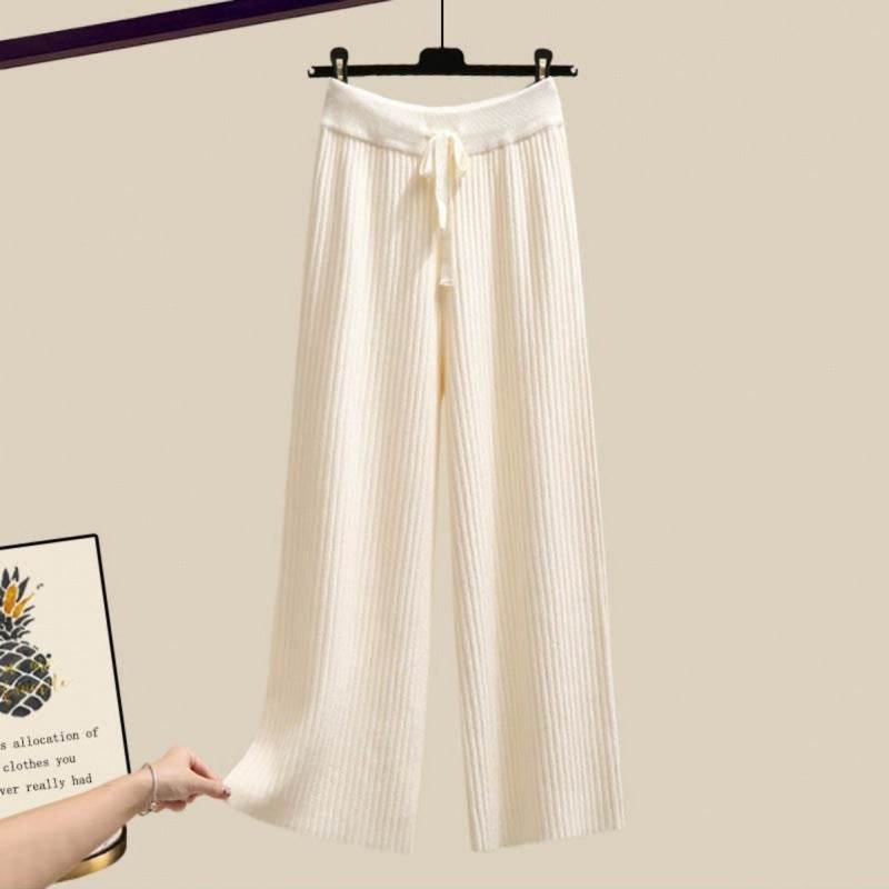 Women's Three-Piece Sweater Vest & Pants Suit - Cozy Urban Style 2025 - Buy Center