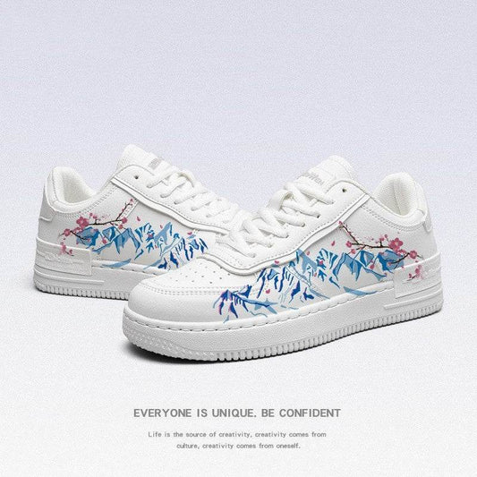 Buycenter Vintage Chinese Style Vulcanize Shoes - Comfortable Round Toe - Buy Center