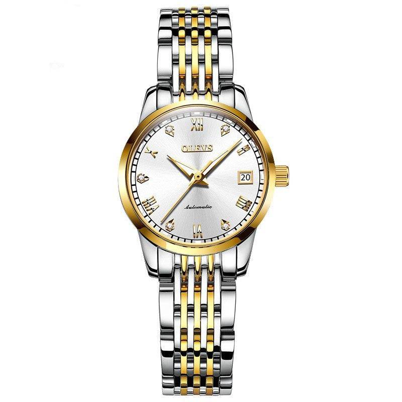 Buycenter Women's Automatic Mechanical Watch - Simple Waterproof Design - Buy Center