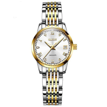 Buycenter Women's Automatic Mechanical Watch - Simple Waterproof Design - Buy Center