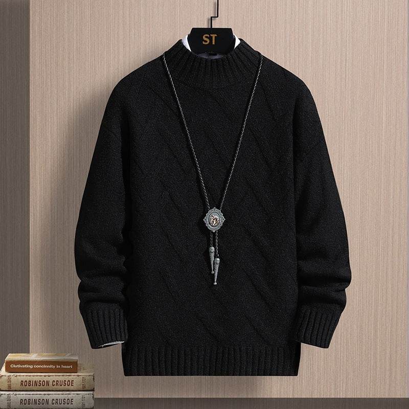 Buycenter Autumn Long Sleeve Pullover - Trendy Men's Sweater in Multiple Colors - Buy Center