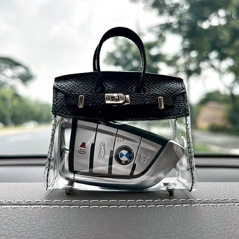 Trendy Transparent Handbag Clutch - Stylish Internet Celebrity Accessory - Buy Center