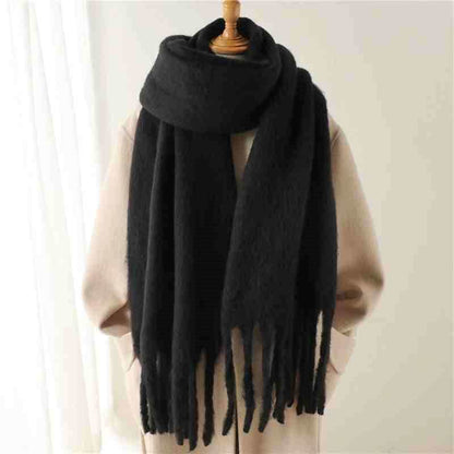 Women's Cashmere Winter Scarf - Soft Terylene Wrap for Cold Weather Style - Buy Center