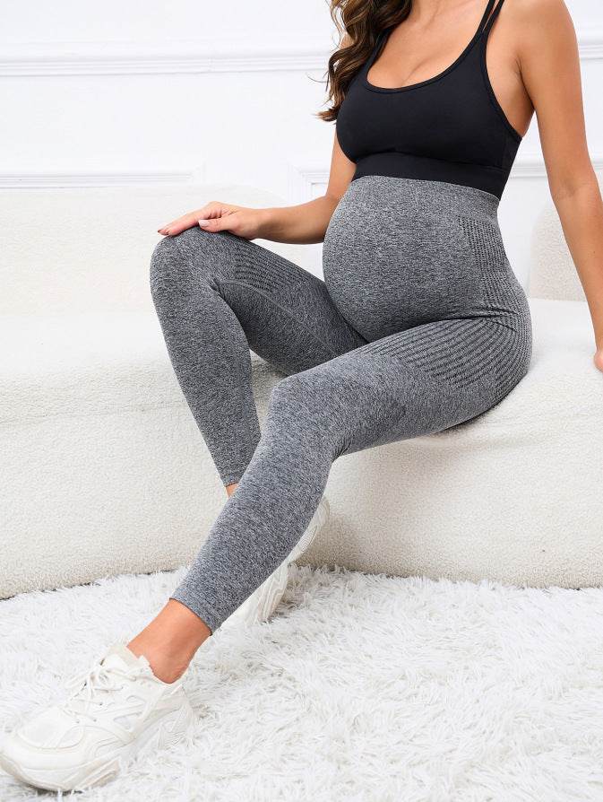 High Waist Pregnancy Yoga Pants - 3D Belly Support for Ultimate Comfort - Buy Center