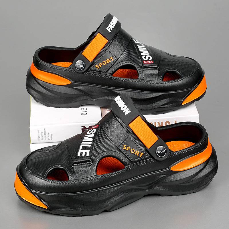 Men's Summer Beach Sandals - Waterproof Non-Slip Platform Slippers - Buy Center
