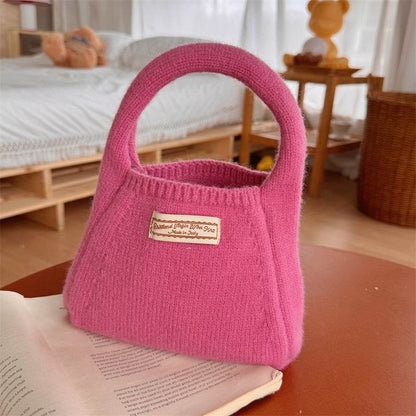 Trendy Woolen Yarn Shoulder Bag for Women - Portable & Stylish 2025 - Buy Center