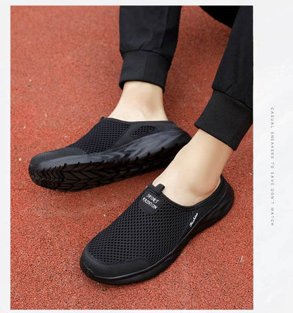 Leisure Sports Half Slippers - Lightweight Mesh Shoes for Men 2025 - Buy Center
