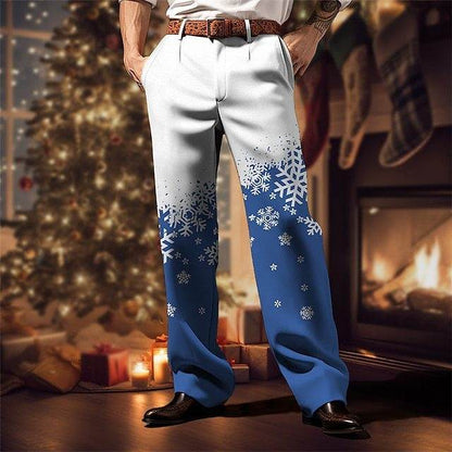 Buycenter Men's 3D Printed Casual Pants - Loose Fit, Multiple Sizes - Buy Center