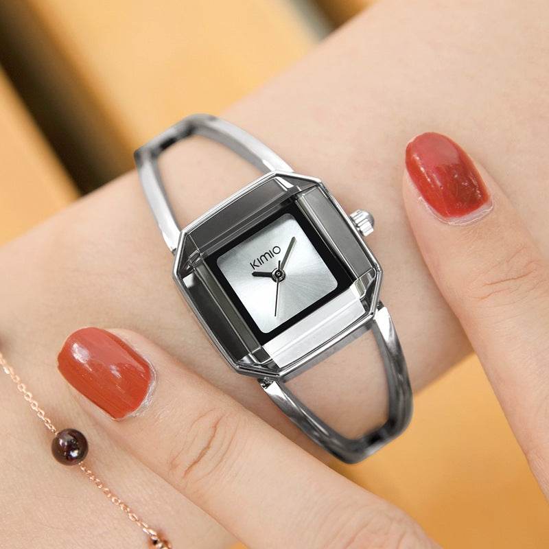 Buy Center Women's Retro Square Bracelet Watch - Japanese Quartz, Waterproof - Buy Center