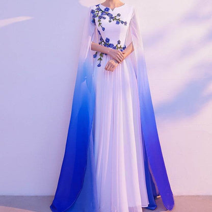 Buycenter Red Choral Dress for Song Competitions - Elegant U-Neck Style - Buy Center