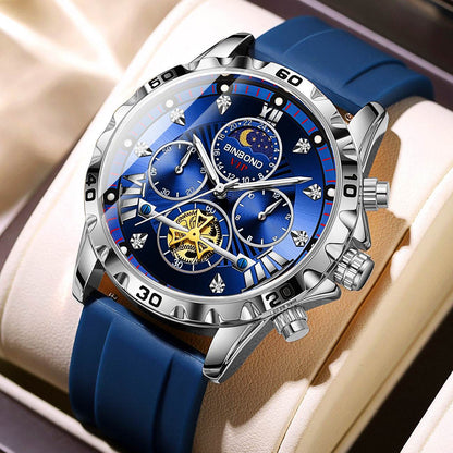 Luminous Waterproof Camel Flywheel Quartz Watch - Men's Fashion 2025 - Buy Center