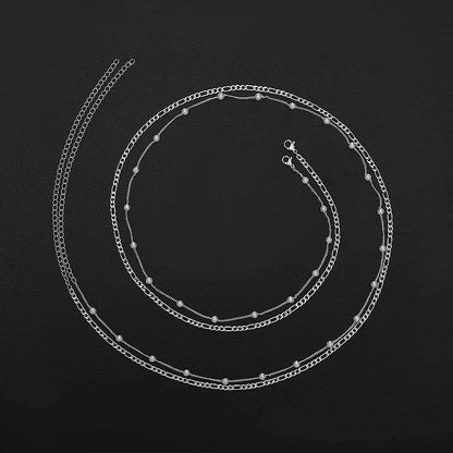 Buy Center Transparent Rhinestone Waist Chain - Stylish Body Jewelry - Buy Center