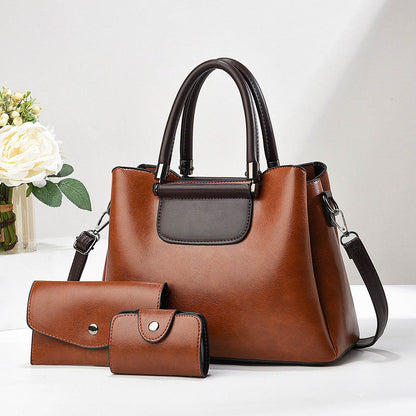 Elegant Women's Autumn Handbag Set - Stylish Large & Medium Bags - Buy Center