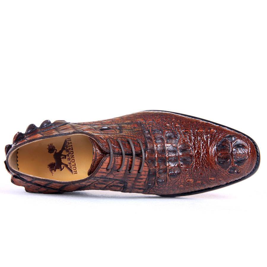 Buycenter Men's Korean Dress Shoes - Stylish Leather, Comfort Fit - Buy Center