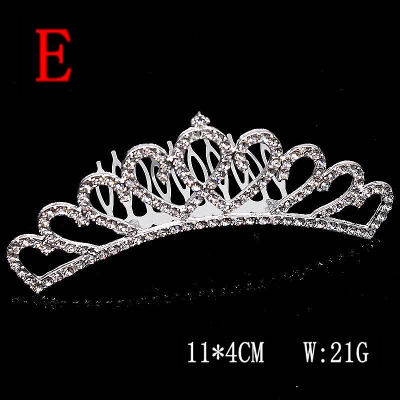 Super Glitter Pearl Rhinestone Headband - Vintage Crown & Comb Styles - Buy Center