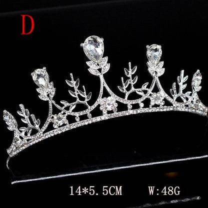 Super Glitter Pearl Rhinestone Headband - Vintage Crown & Comb Styles - Buy Center