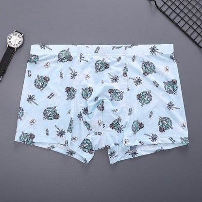 Comfortable Antibacterial Boxer Brief Shorts for Men - Mid-Waist Fit - Buy Center