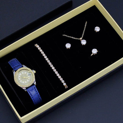 New Ladies Valentine's Day Watch Jewelry Set - Stylish Accessories for Any Occasion - Buy Center