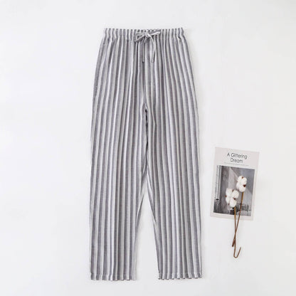 Buycenter Men's Thin Cotton Pajamas - Comfortable & Breathable Sleepwear - Buy Center