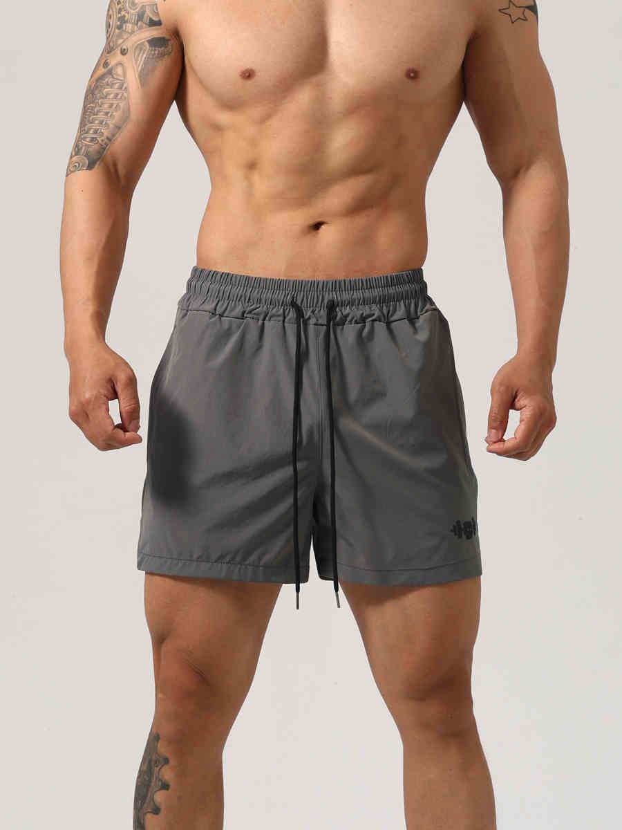 Buycenter Men's Quick-Drying Fitness Shorts - Elastic Waist, 3XL to M Size - Buy Center