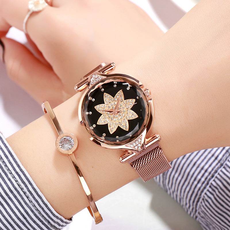 Buy Center Women's Casual Watch - Trendy Korean Style, Waterproof Design - Buy Center