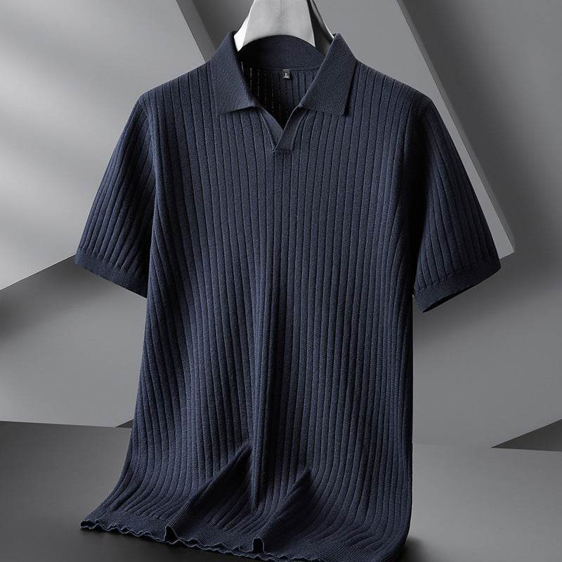 Buycenter Men's Plus Size Casual Lapel Short Sleeve Shirt - Spring Fashion - Buy Center