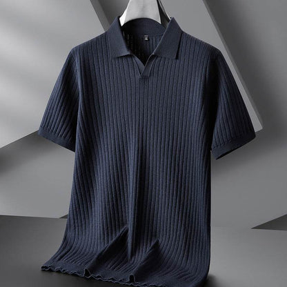 Buycenter Men's Plus Size Casual Lapel Short Sleeve Shirt - Spring Fashion - Buy Center