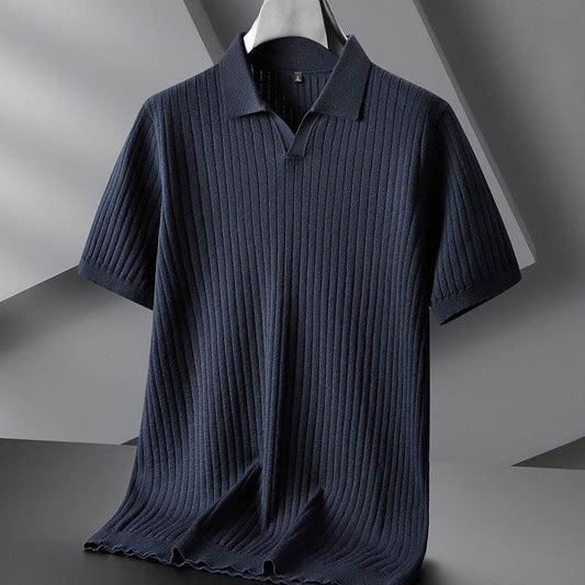 Buycenter Men's Plus Size Casual Lapel Short Sleeve Shirt - Spring Fashion - Buy Center