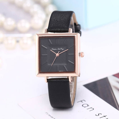 Buy Center Women's Square Quartz Watch - Casual Style, Multiple Colors - Buy Center