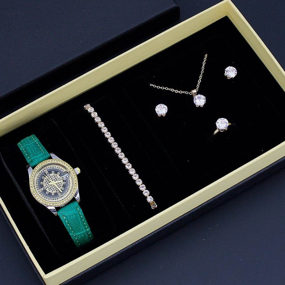 New Ladies Valentine's Day Watch Jewelry Set - Stylish Accessories for Any Occasion - Buy Center